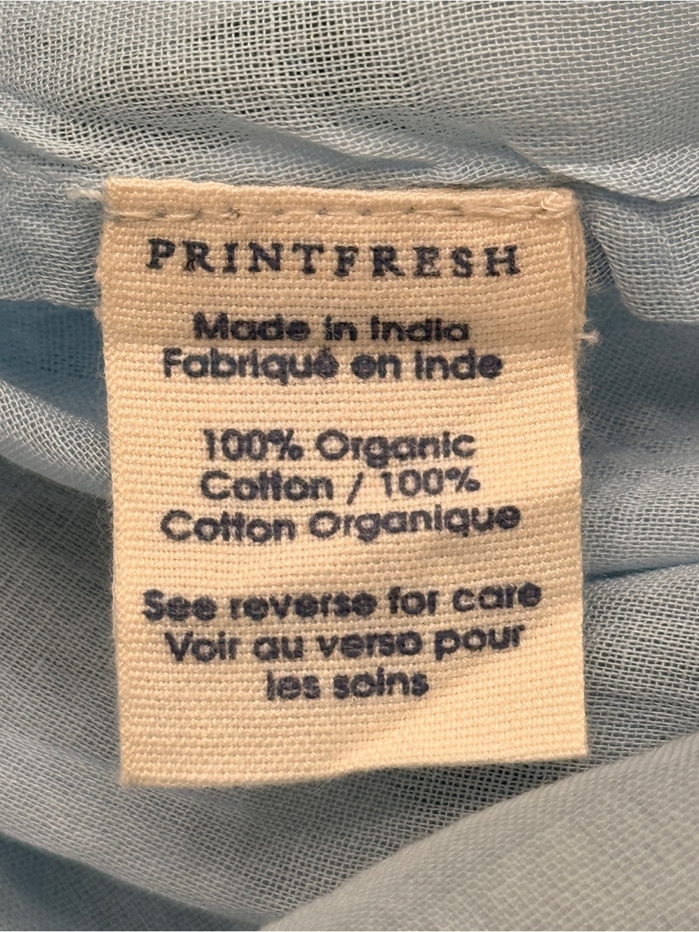 Printfresh Emmie Skirt in Wildflower Walks in Soft Blue - Picture 4 of 7